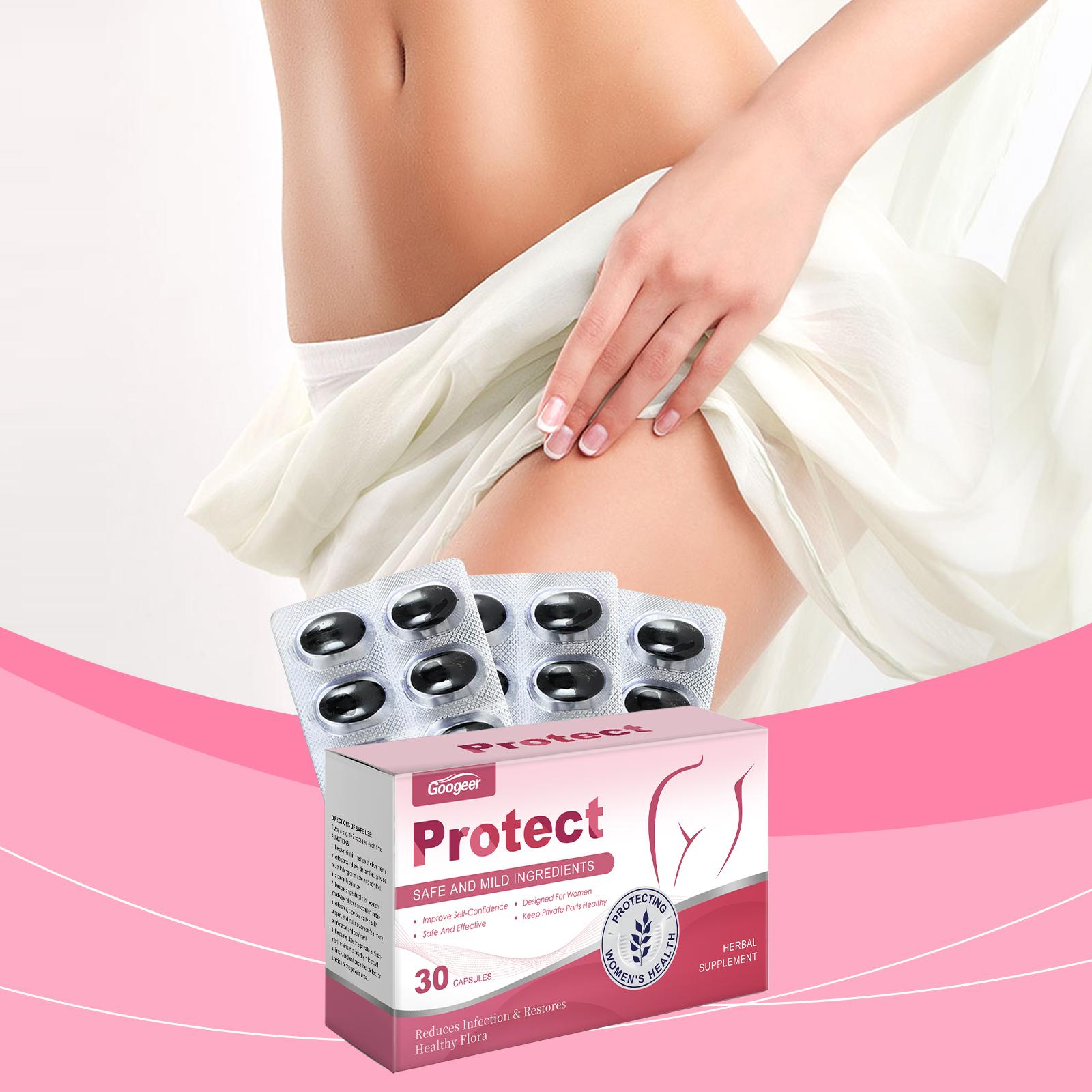 Googeer Women's Vaginal Health Supplement Capsule, Gentle Intimate Care for Women, Supports Feminine Wellness & Comfort, Natural Body Treatment Capsule for Daily Vaginal Health Care, Helps Maintain Balance & Freshness for Women’s Intimate Hygiene