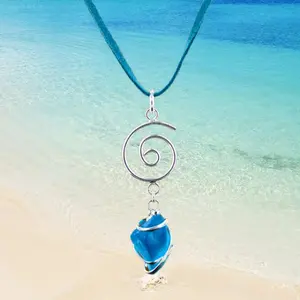 Cultured Sea Glass Pendant