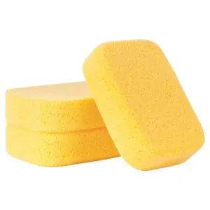 7-1/2 in. x 5-1/2 in. Extra Large Grouting, Cleaning & Washing Sponge (3-Pack) - Versatile Cleaning Tool for Various Surfaces