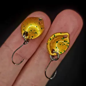 1/16oz Half Inch Mini Spoon "The Dew Drop" 1/16oz Half Inch Mini Spoon "The Dew Drop"