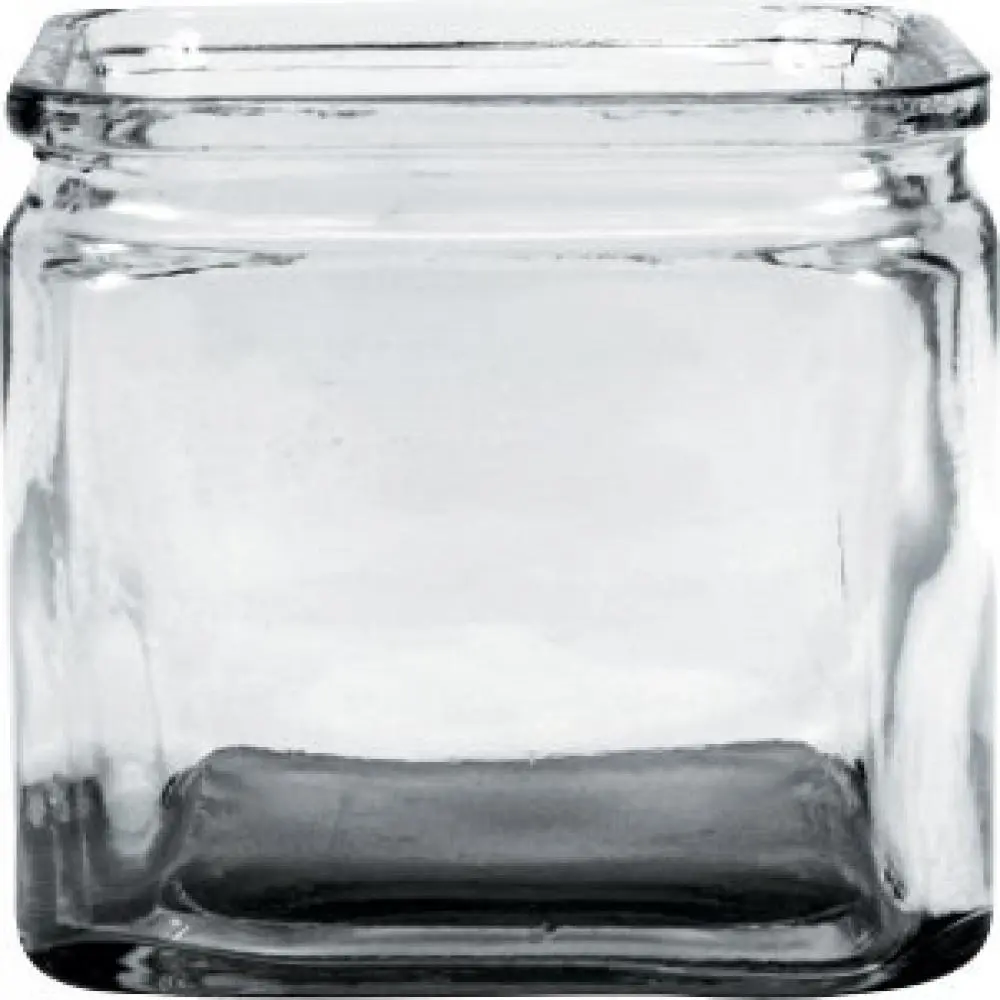 AI-GL412CLR-Q01 4.75 in. Clear Cube Glass Vase
