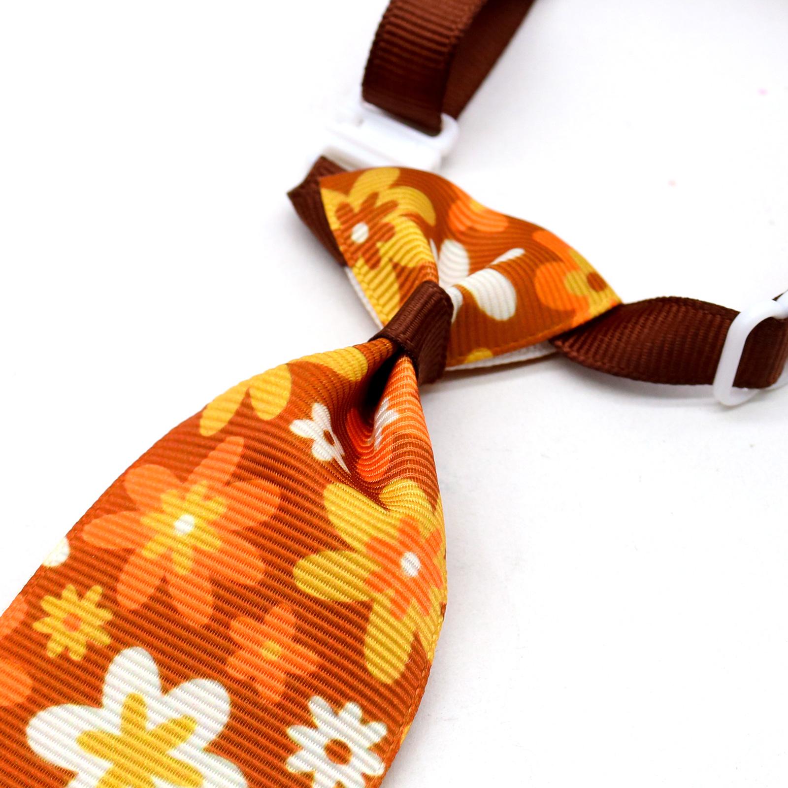50pcs Multi Style Dog Neckties Adjustable Summer Small Medium Dog Bowties Washable Pet Grooming Accessories Mixed Colors Polyester
