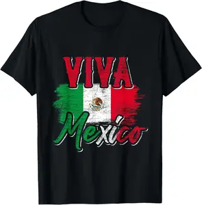 Cotton(pure) Viva Mexico T-Shirt