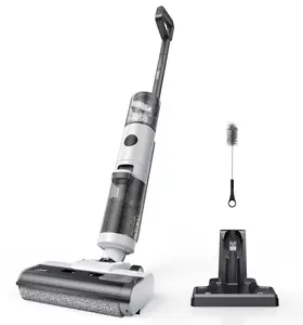 JONR ED12 Cordless Wet Dry Vacuum, Vacuum and Mop Combo in One Go, Edge Cleaning with Self-Cleaning, Lightweight & Durable, Large Water Tank, Household Appliances, Powerful 2 in 1 Vacuum Mop, Perfect for Multi-Surface, Clean Pet Hair & Sticky Spills