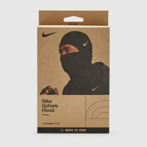 Nike Pro Therma-Fit Hyperwarm Hood BlackWindproof and protective face shield gear enhances athletic performance and is suitable for cycling and outdoor sports.