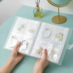 1/20pcs Clear Dust-Proof Organizer for Necklace, Earrings, Rings, and Accessories, Space-Saving, Easy-to-Use, and Protective Solution