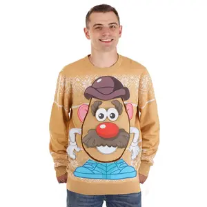 Adult Potato Head Ugly Sweater