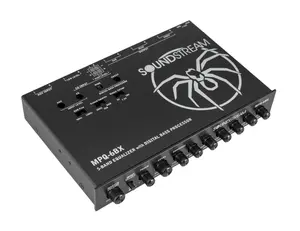 MPQ-6BX | 1/2 DIN 5-Band Equalizer w/ Digital Bass Reconstruction Processor