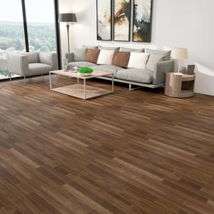 Self-Adhesive Wood Grain Vinyl Floor Tiles Roll, Waterproof Non-Slip Wear Resistant, Easy Peel & Stick, for Bathroom Kitchen Living Room Bedroom