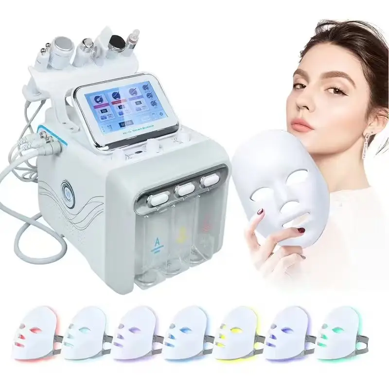 7 in 1 Hydrafacial Skin Care Machine, Multifunctional Facial Beauty Device for Salon & Home Use
