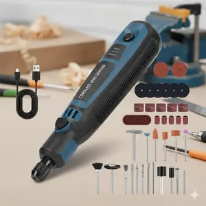 UsB High-speed electric Grinder & Engraver Kit \ portable mini Engraving pen for Polishing Jewelry, gemstones, Metal \ diy Precision Carving tool \ professional craft 7 model making | home repair 7 polishing Power Tool