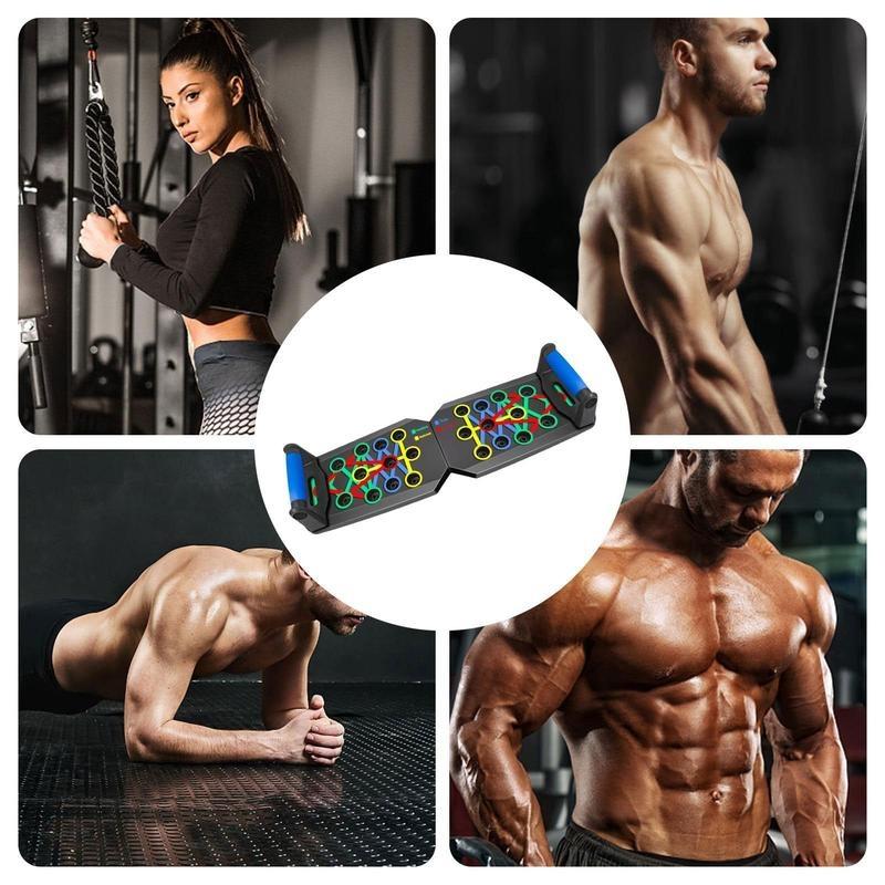 Multifunctional Push Up Board – Ergonomic Design for Chest Muscle Strength, Home Gym Workout Equipment, Efficient & Comfortable Exercise