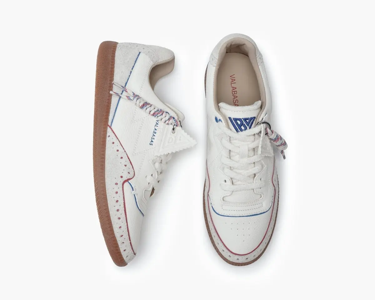 Abel 100 Creme Red Blue
