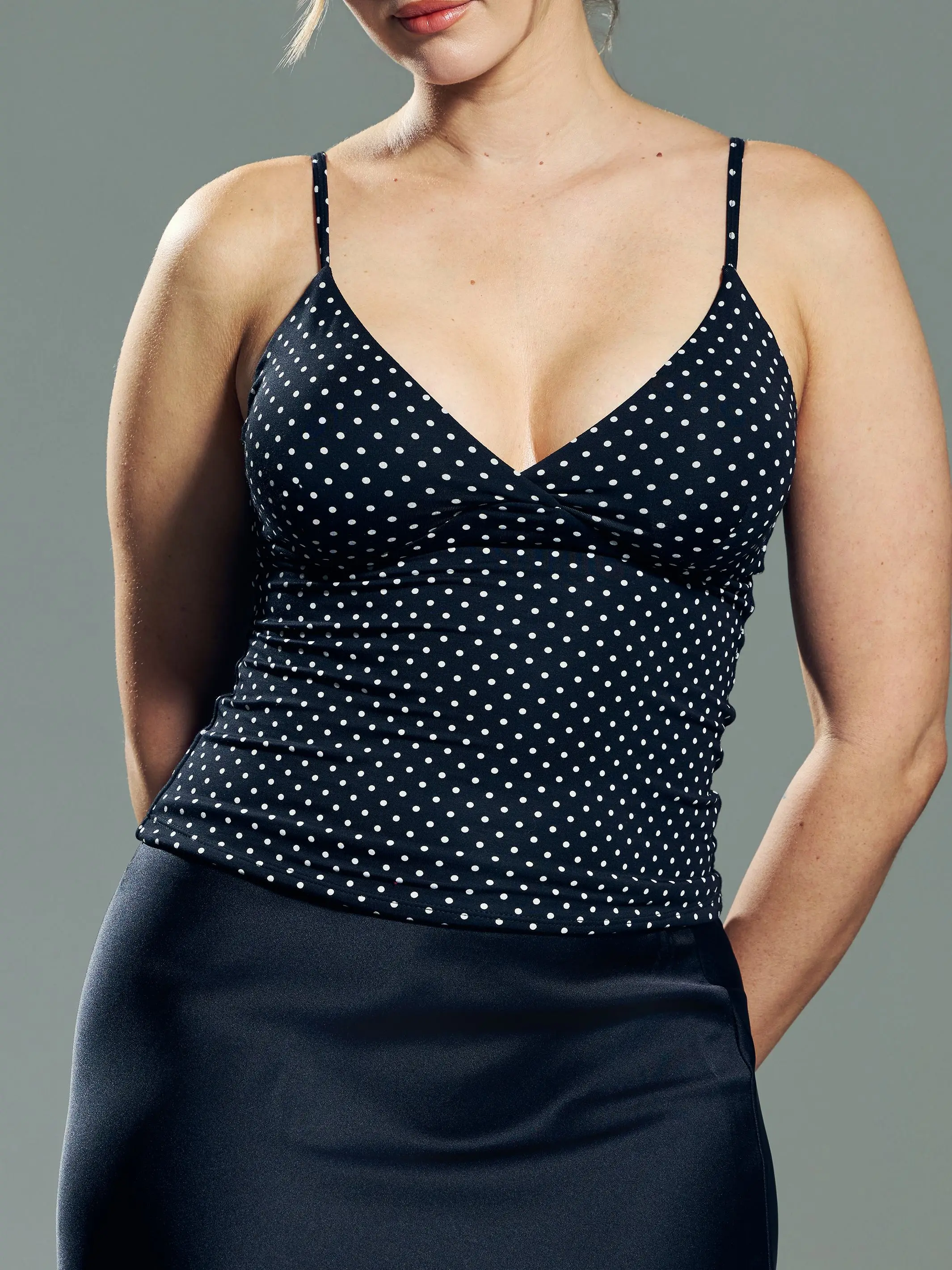 Black and White Polka Dot