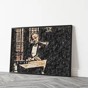 “Don Corleone’s Beginnings” – The Godfather Sketch Art Poster Print