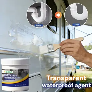 Transparent Waterproof Sealer, RV and Home Leak Prevention Tool, Fast Leaking Stopper, Waterproof Sealant for Floors, Sinks, Pipes, Roofs, Walls