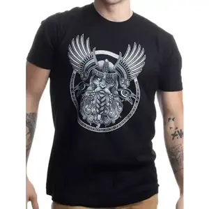 New Limited Odin Norse God Mythology God Valkyrie Vik1ng Raven Premium T-shirt