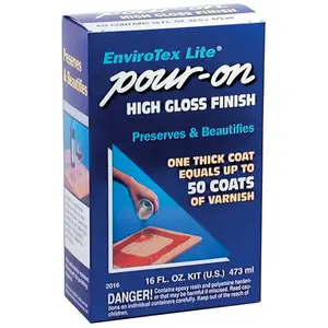 Environmental Technologies ETI02016 EnviroTex Lite Pour-On High Gloss Finish