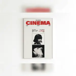 The Marias Cinema Poster Album Cover Poster Music Gift Tour Merch Album Art The Marias Fan Art The Marias Retro Print