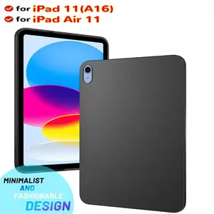 Silicone Soft Case for iPad Air M3 and 10th Gen, Full Edge Protection with Honeycomb Heat Dissipation, Durable Cover for iPad 11 A16