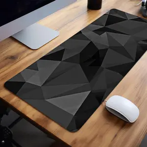 Creative Geometric Pattern Large Gaming Mouse Pad, 1 Count Rectangle Gaming Mouse Pad, Non-slip Computer Mat, Office Desk Keyboard Pad, Computer Mouse Pad for Home Office