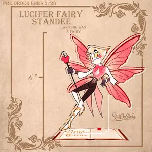 Hazbin Hotel Acrylic Standee--Lucifer