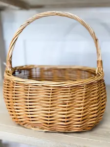 Gathering Everything Natural Wicker Basket