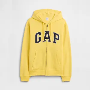 GAP Relaxed Gap Logo Zip Hoodie