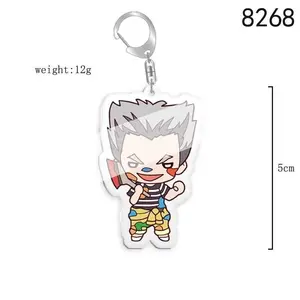 Haikyuu!! Lovely Acrylic Keychain Jewelry Friends Key Chain Campus Related Products Creativity Friends Gift Bag Charms Souvenir