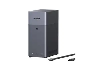 DH2300 UGREEN NASync DH2300 Storage Hub with HDMI Cable 2-bay, Rockchip RK3576 8-Core CPU, 4GB LPDDR4X, 1GB