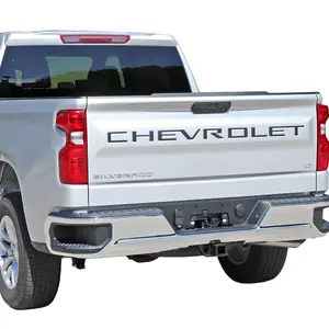 Upgrade Your Silverado: Tailgate Insert Letters for Silverado 2019-2025 2026 Model Raised Emblem Decal, Truck Rear Accessories