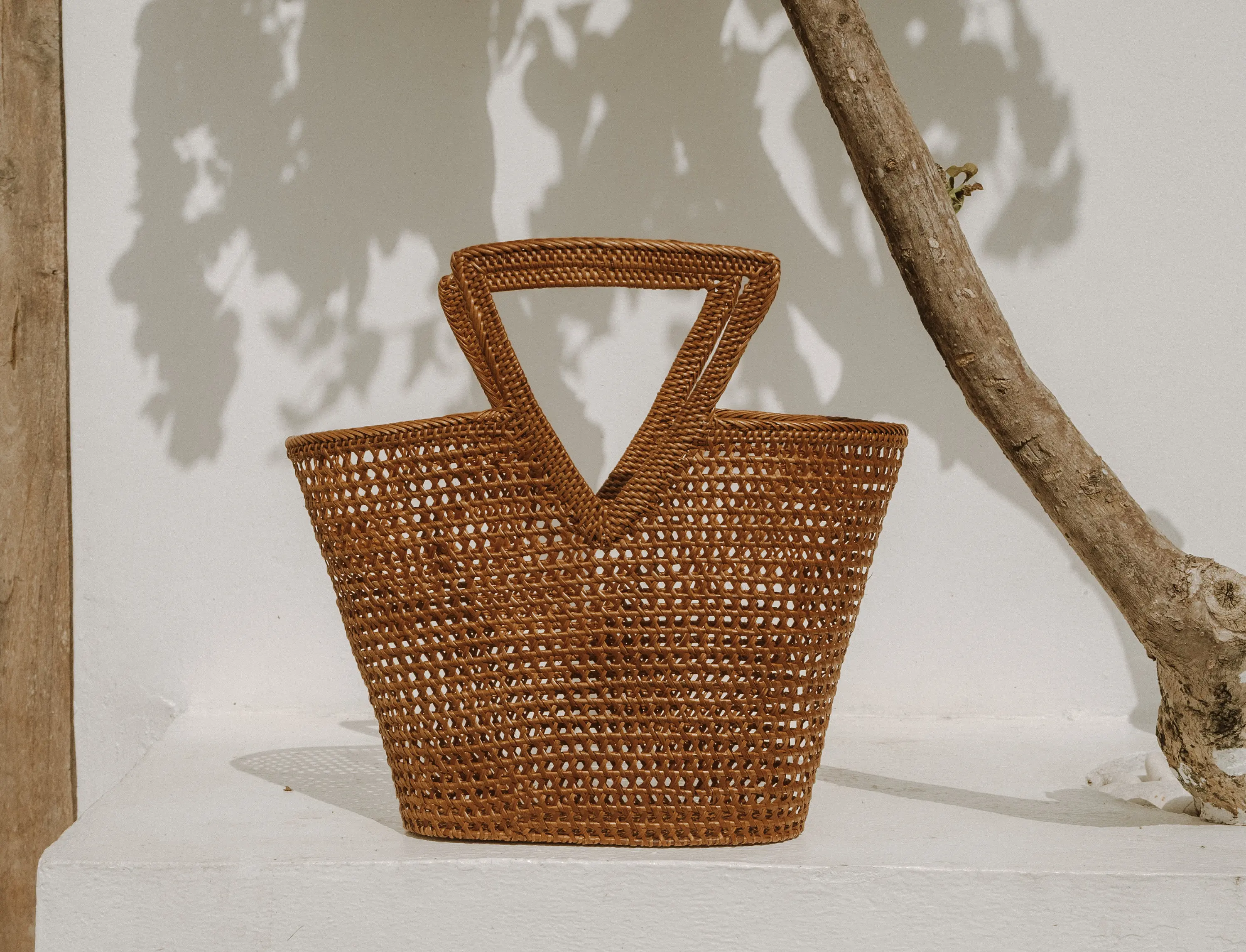 Rattan Basket Bag, Basket Purse, Wicker Purse, Woven Bag, Rattan Tote Bag, Straw Handbag, French Market Bag, Mothers Day Gift for Her