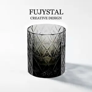 Black Stellar Crystal Glass — Dark, Sharp, and Glowing（New Arrival ） Drinkware