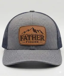Dad Bod Hat – Funny Leather Patch Snapback Hat, Trucker Cap, Father Figure Meme Hat, Viral Funny Gift For Him, Father’S Day Hat, Husband Gift, Boyfriend Gift, Christmas Gift