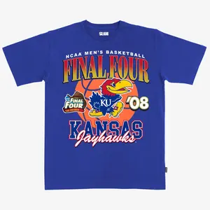Kansas '08 Final Four Heavy Tee, Crewneck Sweater, Hoodie