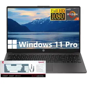 HP Newest 255 G10 15.6" FHD Business Laptop, AMD Ryzen 7 7730U, 16GB RAM, 1TB PCIe SSD, Numeric Keypad, Webcam, Wi-Fi 6, HDMI, Windows 11 Pro