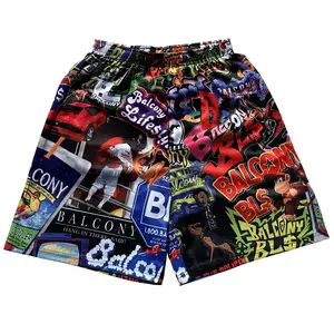Balcony All-Over Print Sport Mesh Shorts