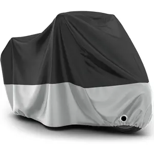 Cover  Outdoor - All Season Sun Protection Universal Fit Oxford Cloth with Lock-Holes Rain Snow Dust Proof Fits up to 86.6" Motorbikes  Motorbike Cover