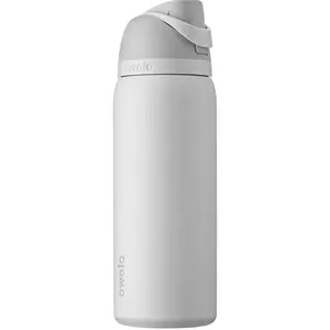 Owala FreeSip Insulated Stainless Steel Water Bottle with Straw, 32oz - Ideal for Travel - Flasks, Drinkware Bottled Portable Washable Reusable