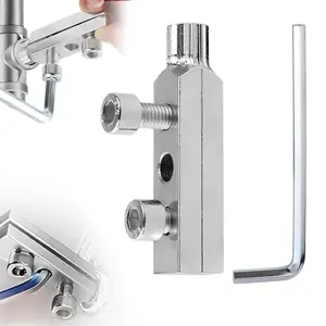 Broken Faucet Removal Tool, 1/2 Sets Stripped Screw Extractor, Broken Pipe Extractor Tool, Easy Out Screw Extractor Set, Pipe Extractor Set