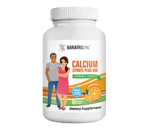 BariatricPal Calcium Citrate 500mg Chewable - Orange