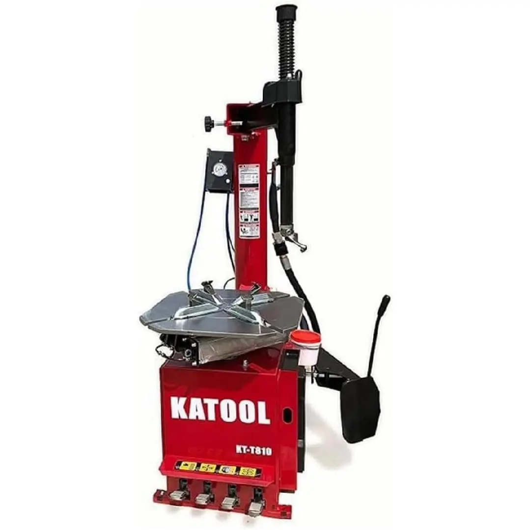 KT-T810 2.0HP Swing Arm Tire Changer Machine with Bead Blaster Wheel Tire Changer Professional Wheel Changer Equipment Tire Tools 120V/1PH Powerful Motor (KT-T810)