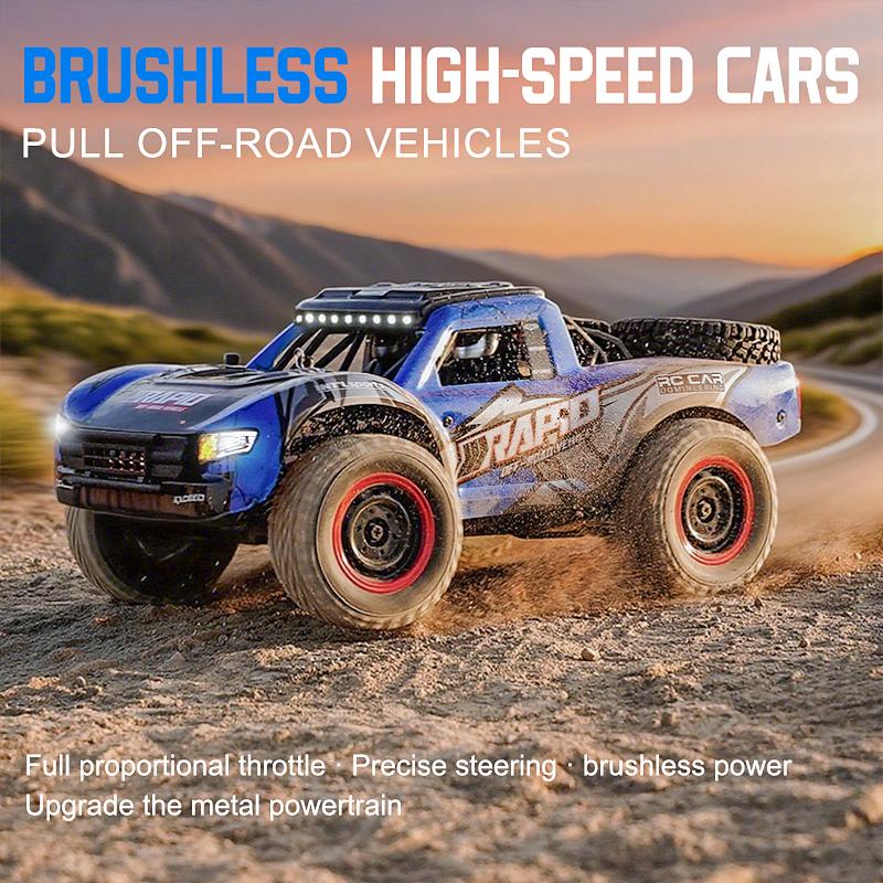 JJRC 1:14 Scale High-speed motor 4WD All-Terrain Remote Control Truck — 40 km/h, Metal Drivetrain, Dynamic Suspension, and Tri-Mode LED Lights | Adult RC Car | High-Speed ​​Off-Road Racing Car Children's Toy