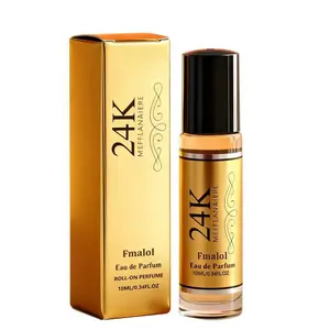 24k10ml High-End Rollerball Perfume, Compact and Portable, Perfect for Daily Use and Various Occasions, Elegant Fragrance