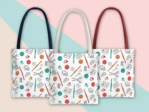 Tote Bag - Crochet Crafting Tools