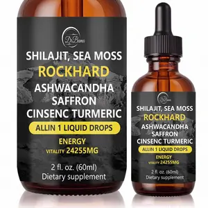 Himalayan Shilajit Liquid Drops – 1000mg Energy & Immunity Support with 85+ Trace Minerals & Fulvic Acid – Strength, Vitality Supplement for Men & Women – 30-Day Supply