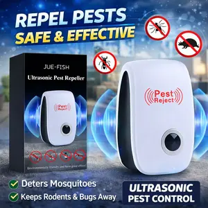 Jue-Fish Ultrasonic Pest Repeller – Indoor Mosquito, Rat & Bug Deterrent