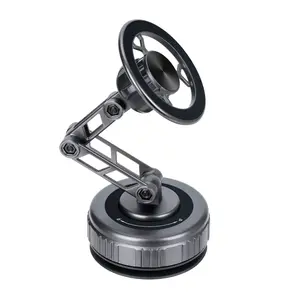 Magnetic Car Phone Mount/stand/Holder: Super Strong Suction, 360° Rotation for Car Dashboard, Air Vent, Gym & Bathroom Mirror, Foldable Portable Stand