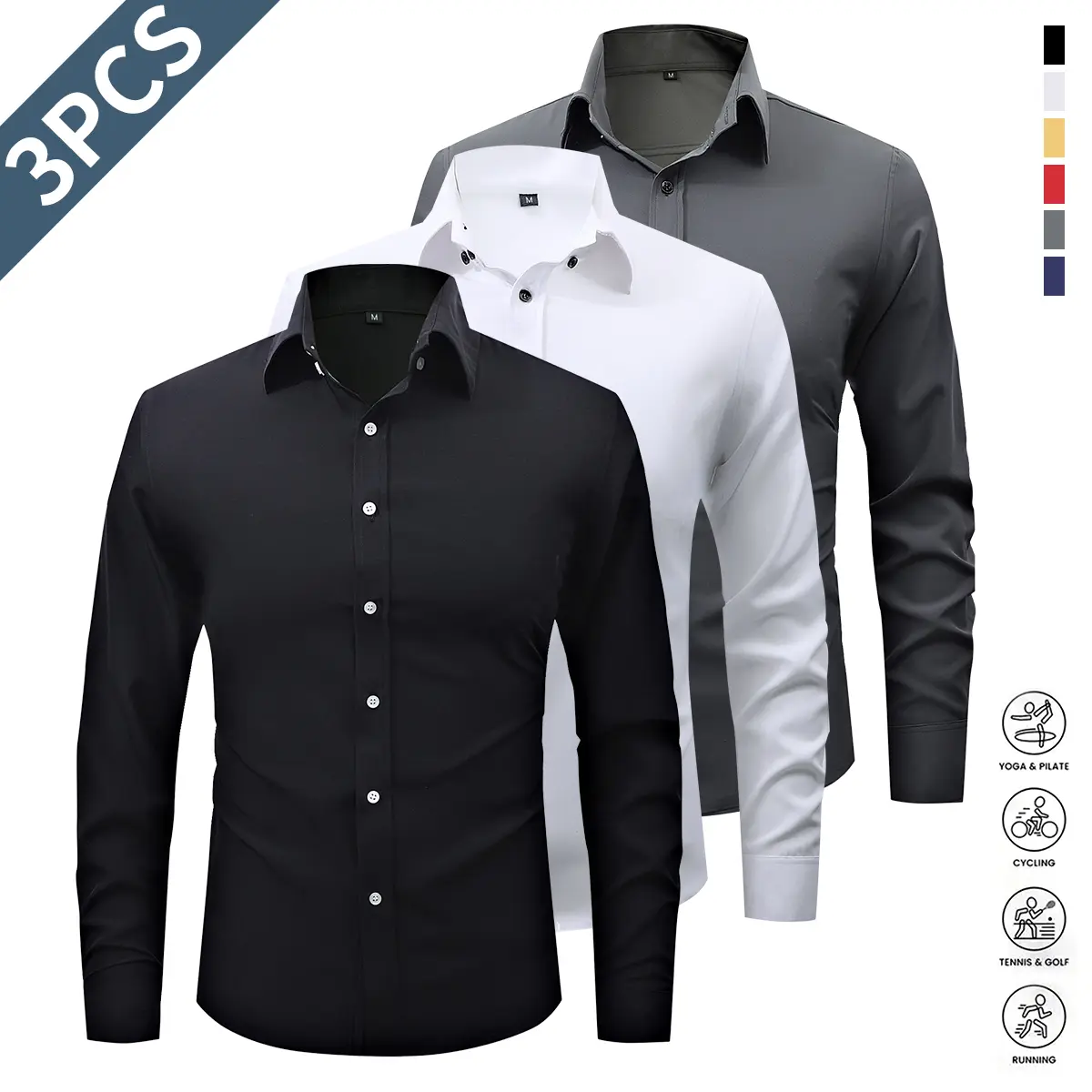 Black + White + Dark Gray