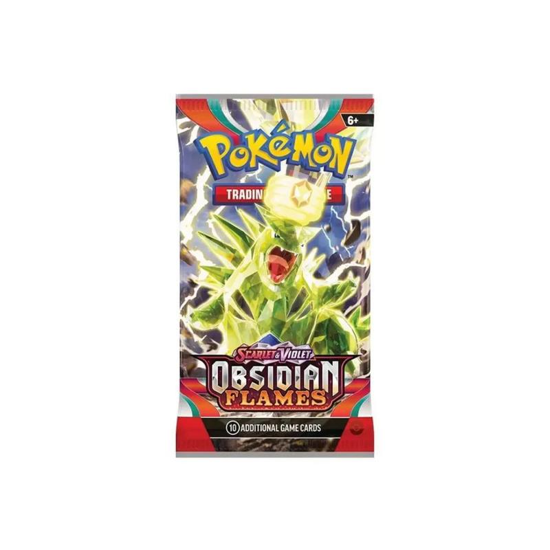 Pokemon Obsidian Flame Booster Pack Checklane Blister w/ Promo Card and Coin